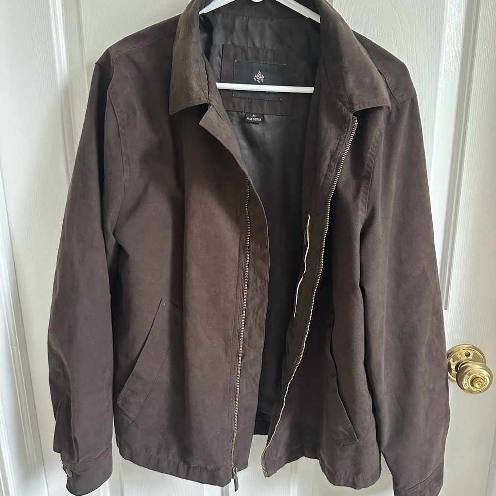 RAINFOREST Brown Lightweight Shirt Jacket